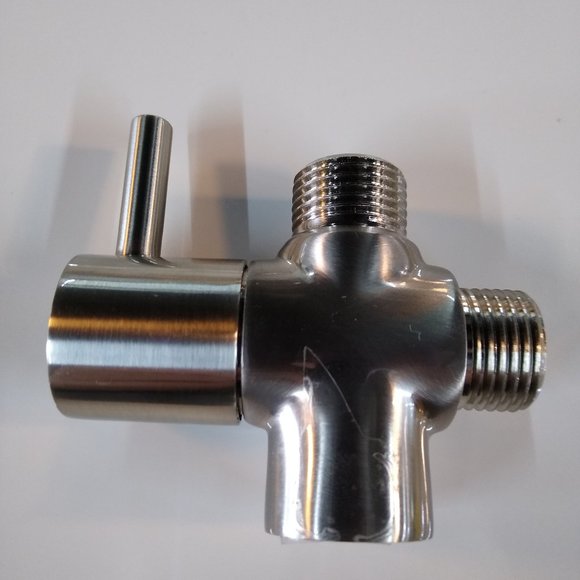 Three Rivers Shower Diverter Brush Nickel - Picture 1 of 6